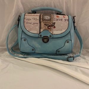 Blue Big Ben Bag